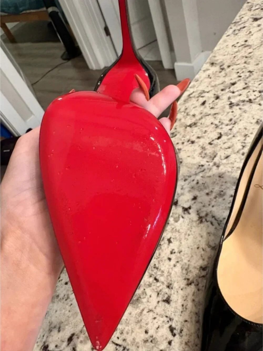 Christian Louboutin Iriza Patent Pumps 35